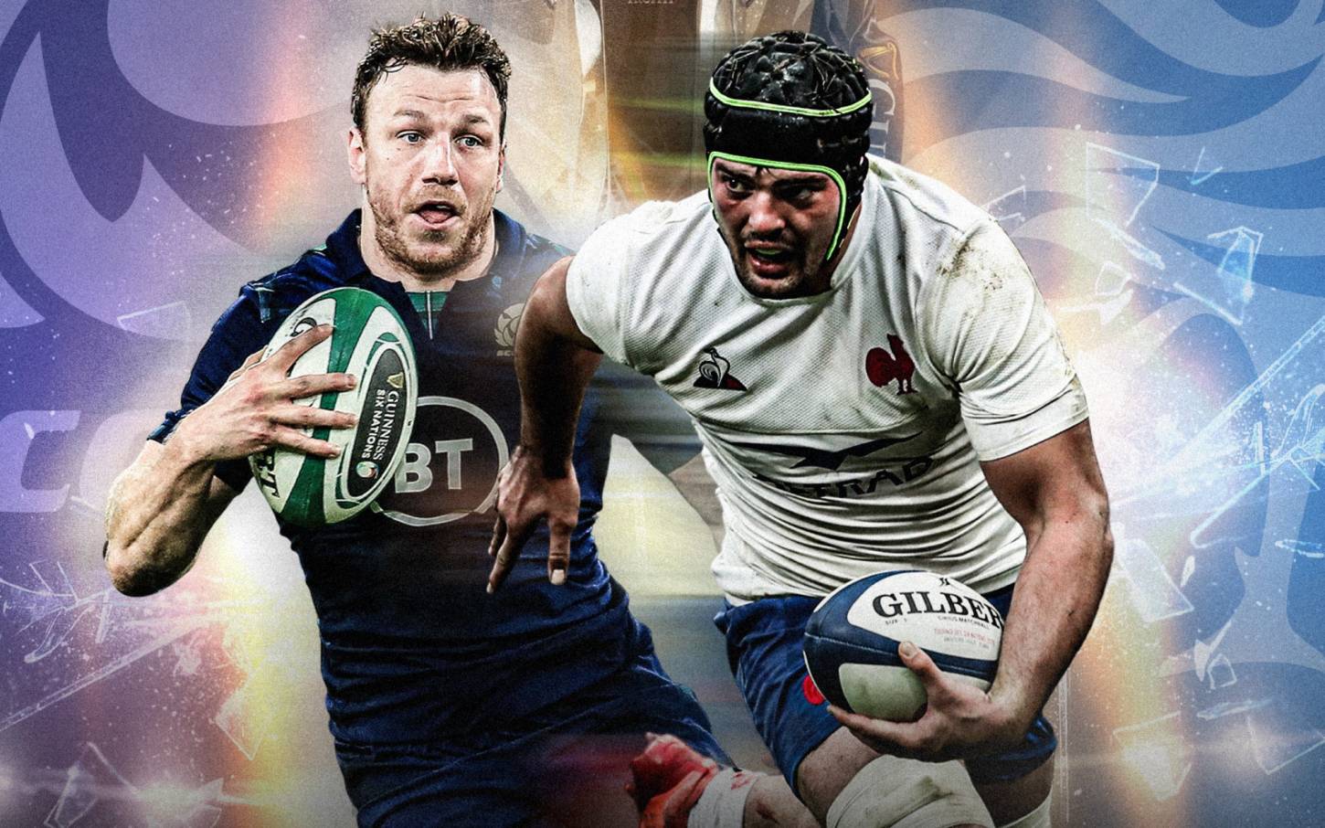 Scotland V France 2024 Six Nations Image to u